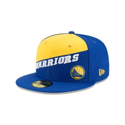 Golden State Warriors Gorra | New Era NBA Color Split 59fifty Fitted Cap Mexico - Azules